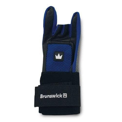 Brunswick Max Grip Black Royal Bowling Glove - Premium Left/Right Hand Support for Bowlers - Perfect for League Play & Tournament Performance
