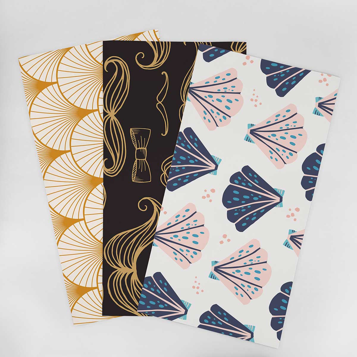 Waterproof Bathroom Wallpaper Samples - Modern Designer Theme Collection 001 for Home Decor & Renovation