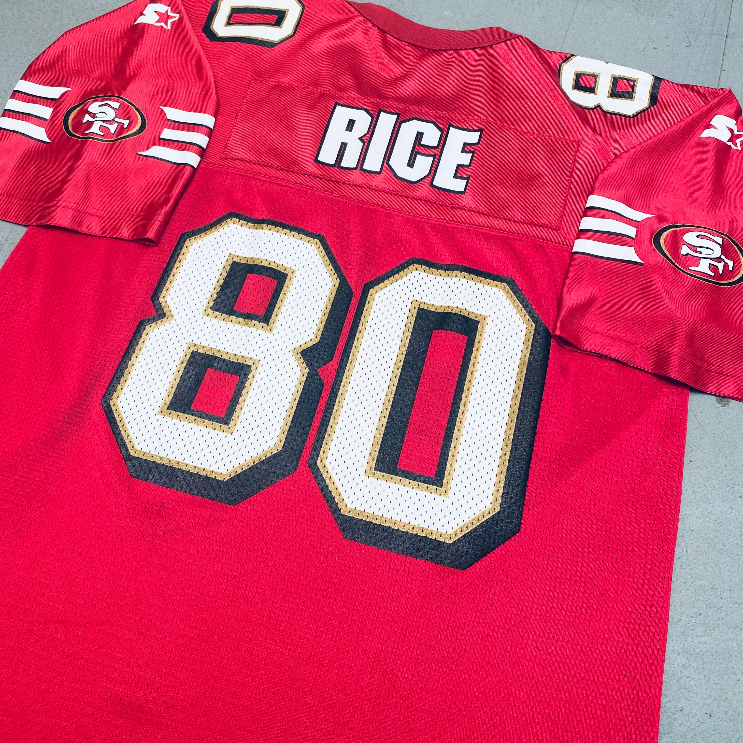 Jerry Rice San Francisco 49ers 1996-1997 Season XL Jersey - Vintage NFL Football Fan Gear for Game Day & Collectors