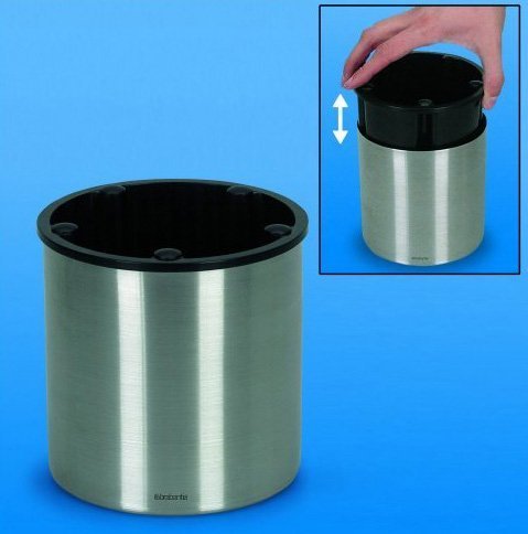 Brabantia Kitchen Tool Organizer - Stainless Steel Utensil Holder for Drawer or Countertop - Perfect for Spoons, Forks & Cooking Utensils Storage