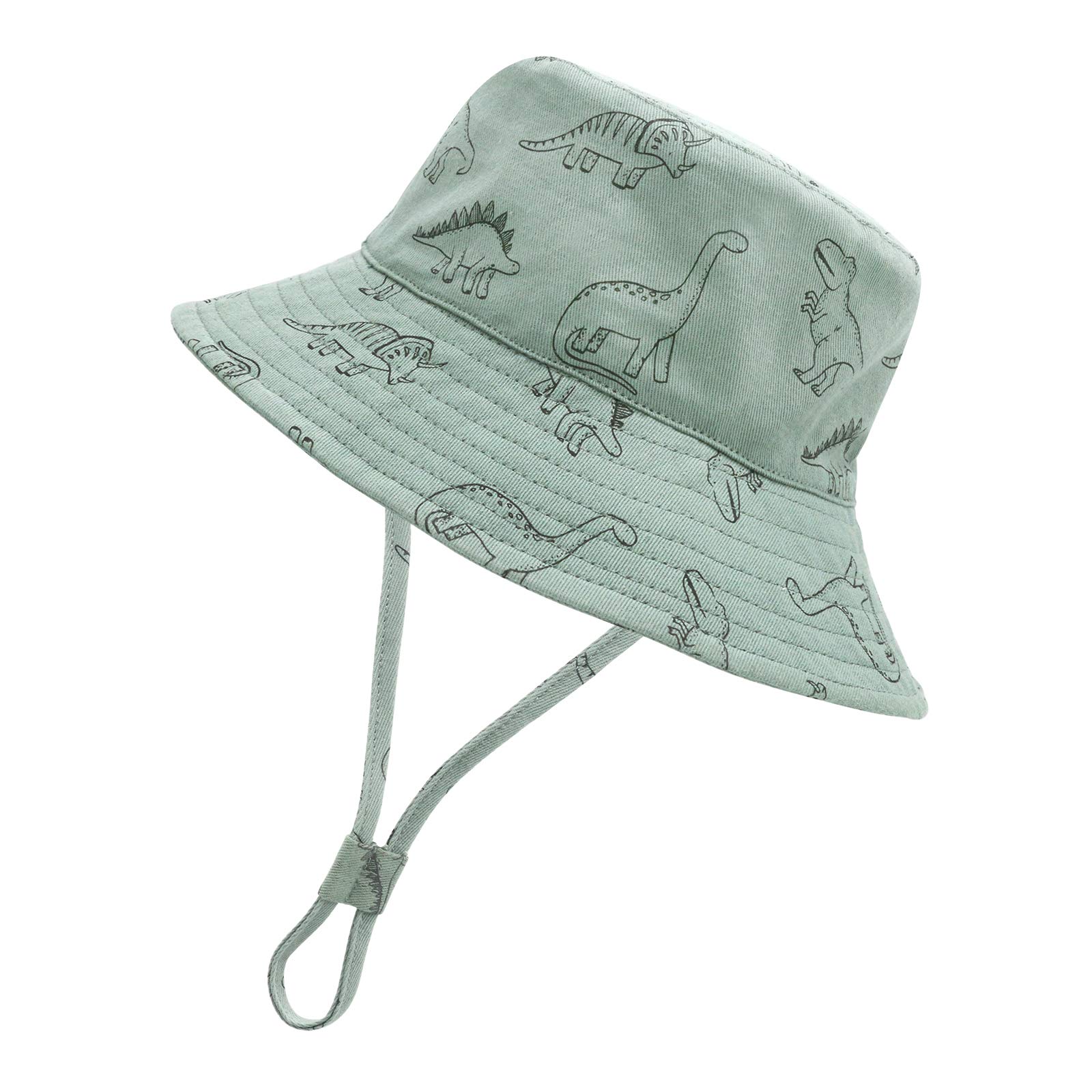 UPF 50+ Baby Sun Hat for Boys & Girls - Toddler Summer Bucket Hat with Wide Brim - UV Protection Beach Hat for Infants & Kids - Perfect for Outdoor Play, Pool, and Beach Trips