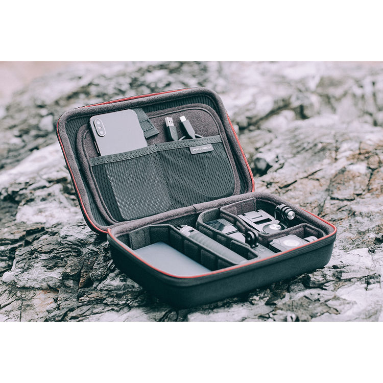 PGYTECH OSMO POCKET Travel Case - Compact Camera Bag for DJI Pocket 2/3, Waterproof Protective Storage with Accessories Organizer | Perfect for Vlogging, Travel Photography & Outdoor Adventures