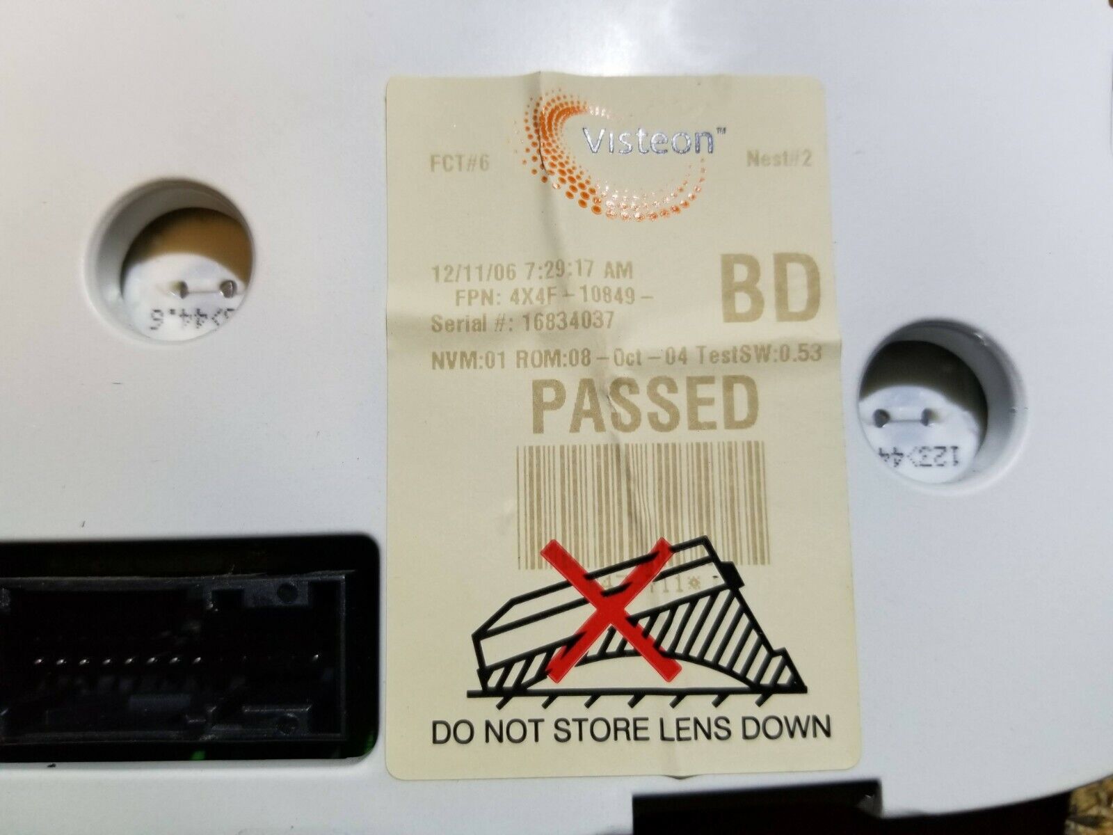 2004-2008 Jaguar X-Type OEM Speedometer Cluster Gauge 86,937 Miles - Perfect for Dashboard Repair & Restoration
