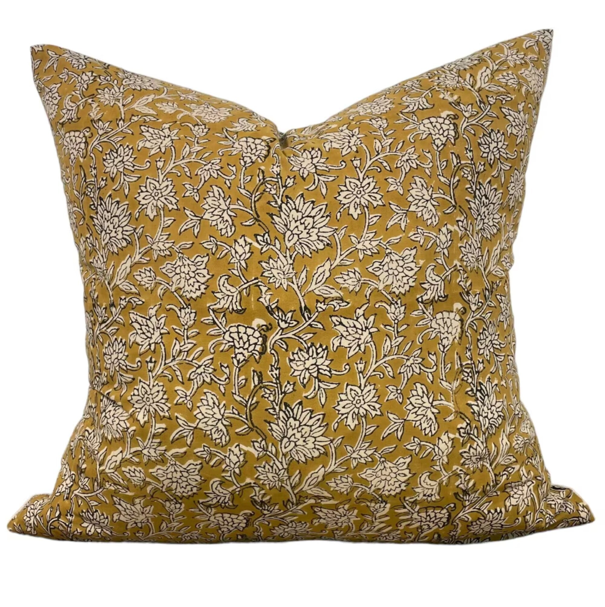Stylish Sonoma Floral Pillow Cover - Decorative Home Accent for Living Room, Bedroom & Sofa