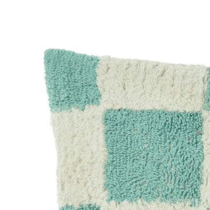 Blake Turquoise 50x50cm Square Throw Pillow Insert - Decorative Cushion for Sofa, Bed & Home Decor