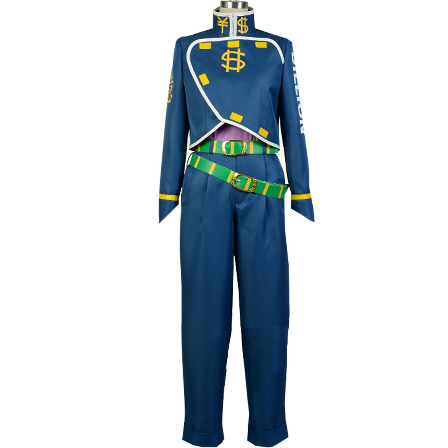 Anime Okuyasu Nijimura Cosplay Costume Uniform Suit Set - Perfect for Halloween, Comic Con, and Anime Conventions