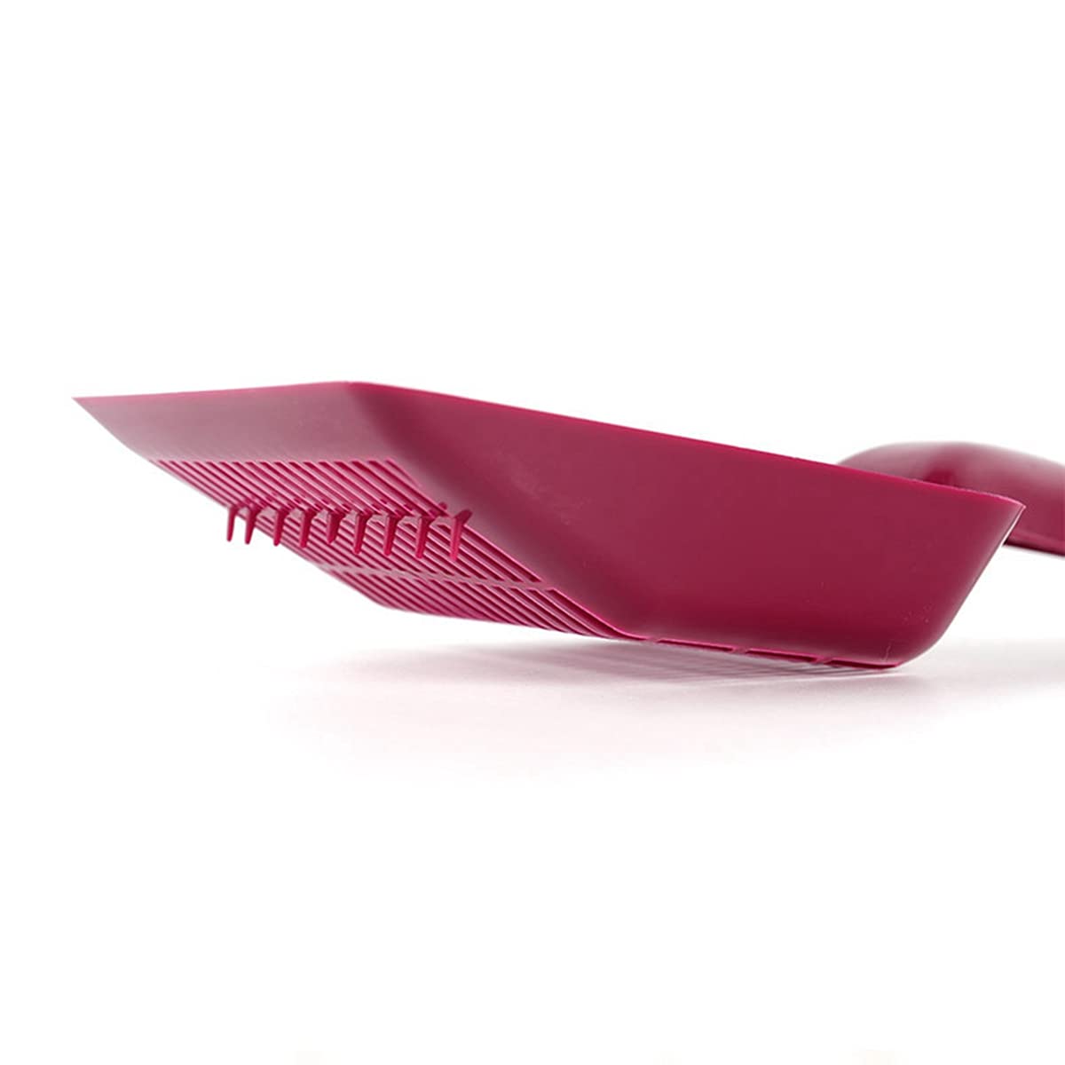 Premium Cat Litter Scoop with Fine Holes - Durable Plastic Pet Waste Shovel for Litter Box Cleaning - Essential Cat Litter Cleaning Tool for Easy Waste Removal - Perfect for Daily Cat Litter Maintenance and Odor Control