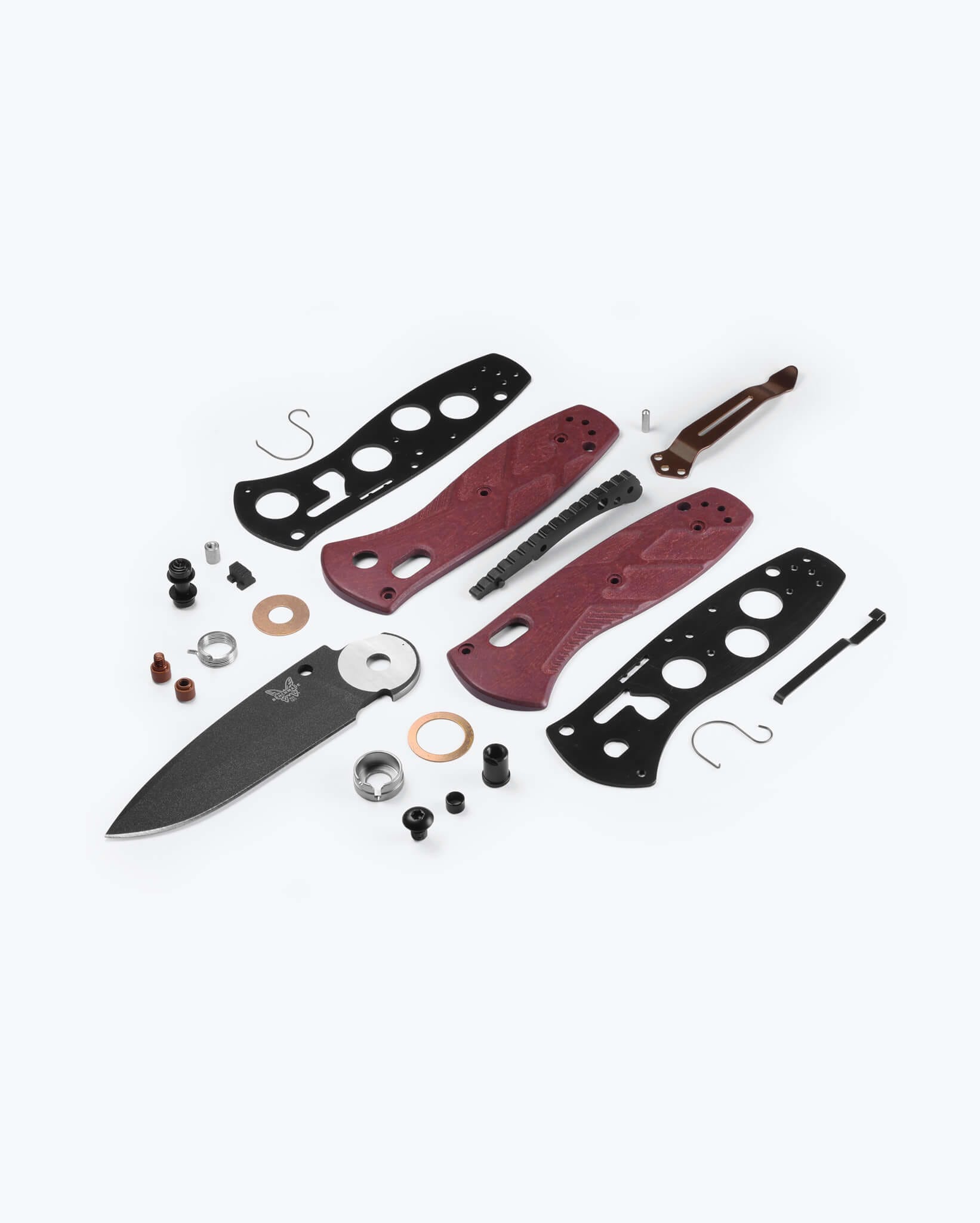 Mini Barrage® Redstone Drop Point Tactical Knife - Outdoor Survival, Camping, Hunting & EDC Gear