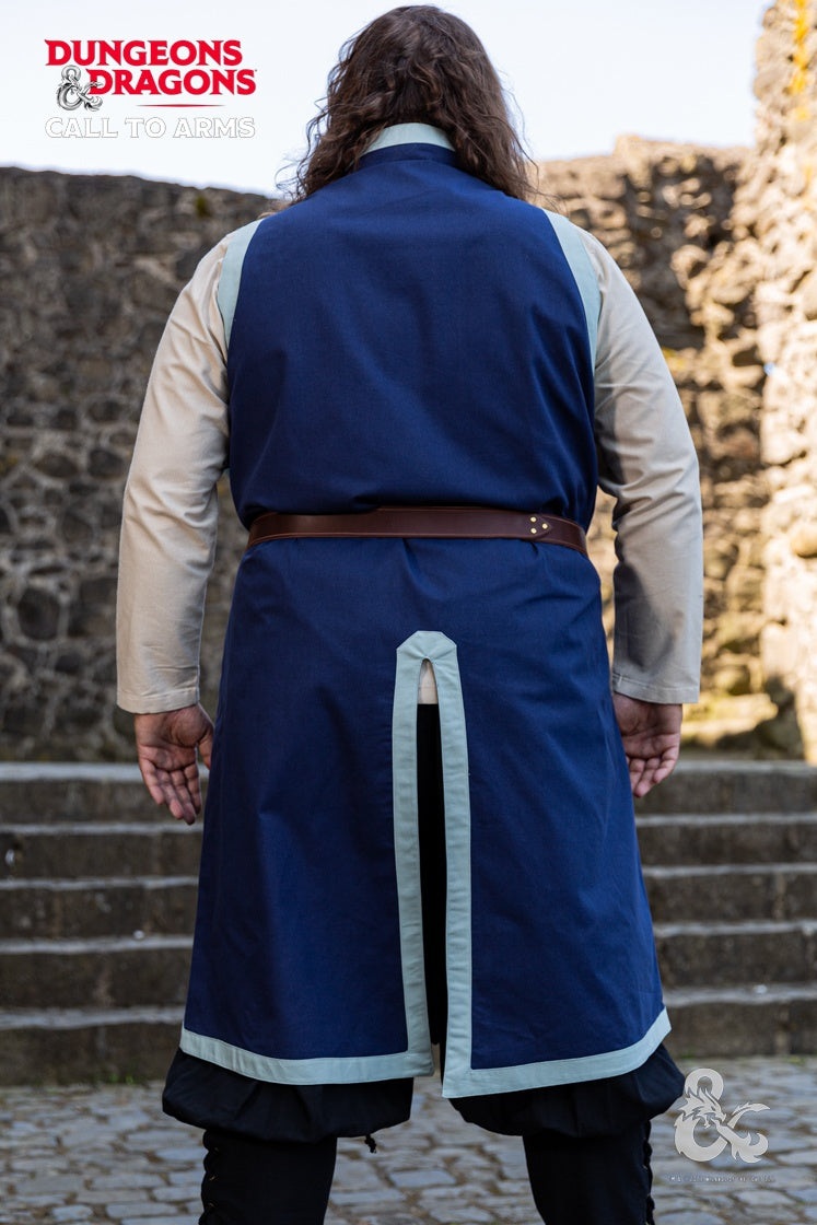 Dungeons & Dragons Cleric Tabard - Blue & Ice Blue Costume for Cosplay, LARP & Fantasy Roleplaying Games | Perfect for D&D, Halloween & Renaissance Faires