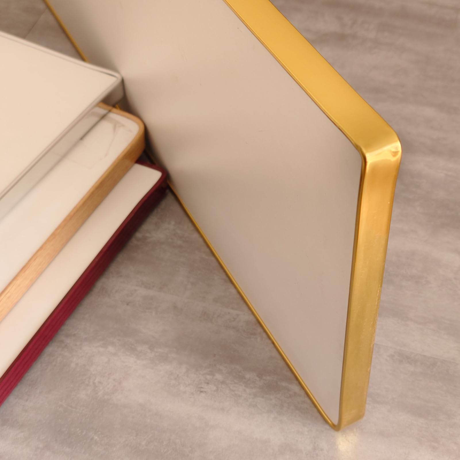 Flexible U-Shape Edge Banding - 9.2ft TPE Self-Adhesive Veneer Edging Trim for Furniture, Countertops, Tables & Cabinets - Gold 20mm Edge Protector for DIY Home Improvement & Wood Restoration Projects (Perfect for Kitchen Cabinets, Shelves & Plywood Furniture)