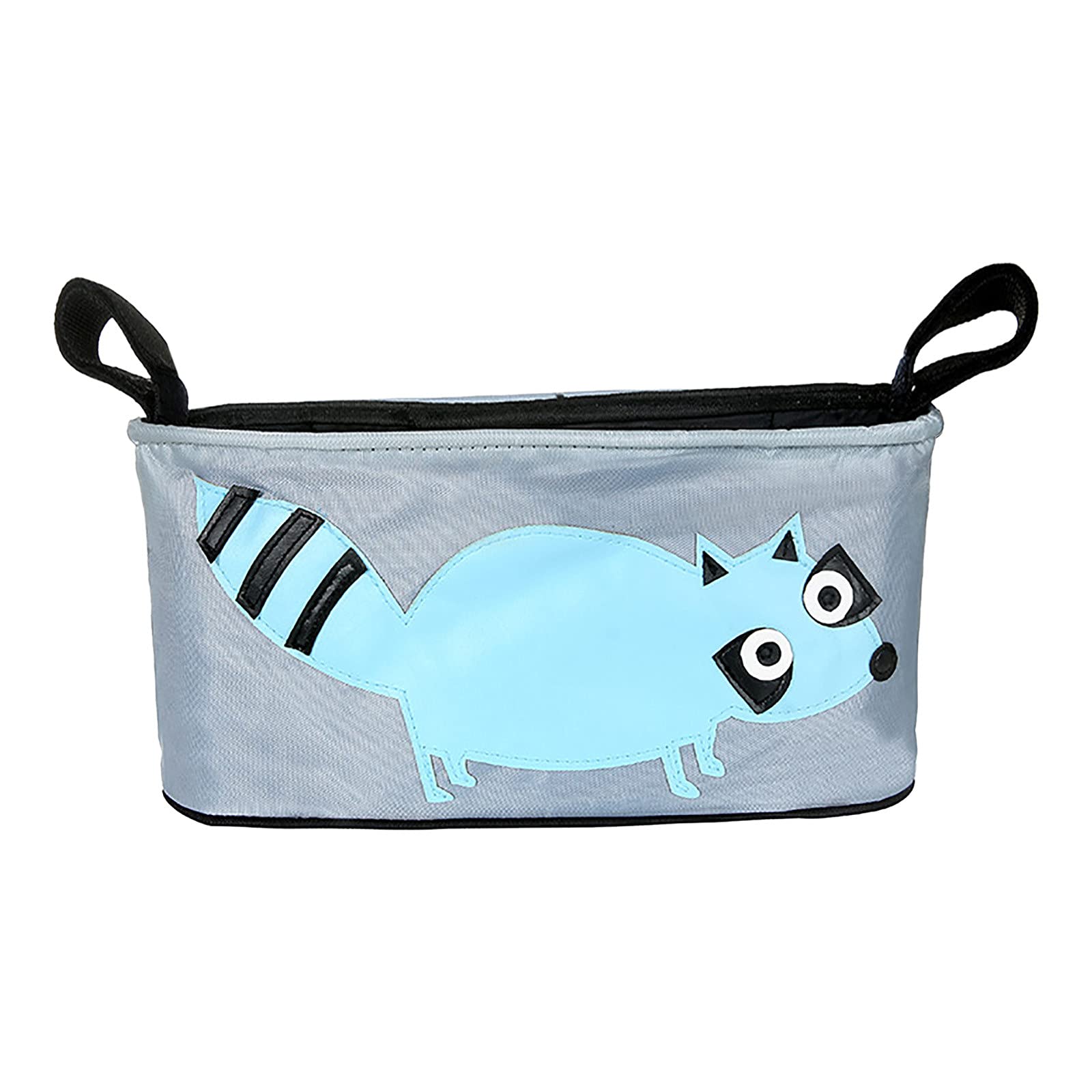 YXWLLN Baby Stroller Organizer with Animal Print - Hanging Diaper Bag for Car Seat & Travel - Multi-Pocket Storage for Mom & Baby Essentials | Perfect for Strolls, Shopping & Family Outings