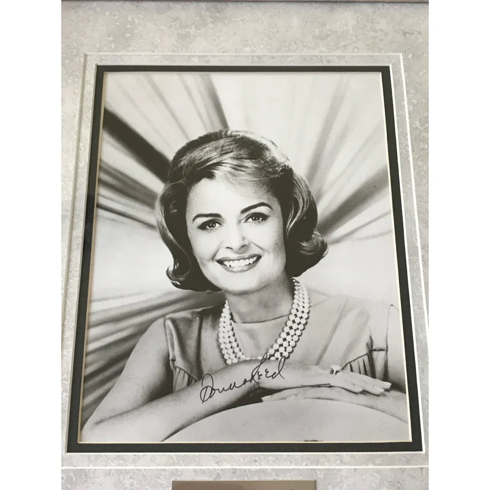 Donna Reed Signed 8x10 Photo with JSA COA - Framed Autograph from It's a Wonderful Life - Perfect for Movie Memorabilia Collectors & Classic Film Fans
