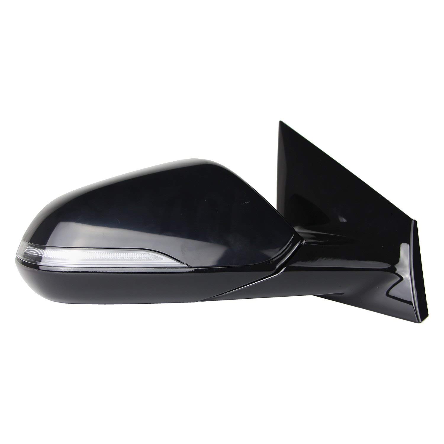 Replacement HY1321240 Passenger Side Power Heated View Mirror for Cars - Perfect for Winter Driving & Enhanced Visibility