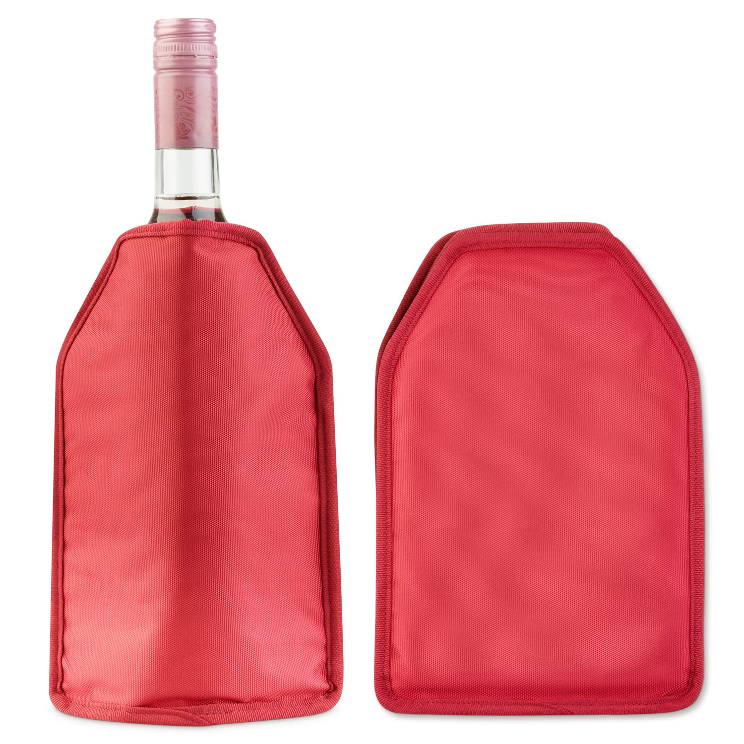 Premium Reusable Wine Cooler Sleeve - High-Quality Solid Gel Insulation for Wine Bottles | Perfect for Picnics, Parties & Outdoor Events