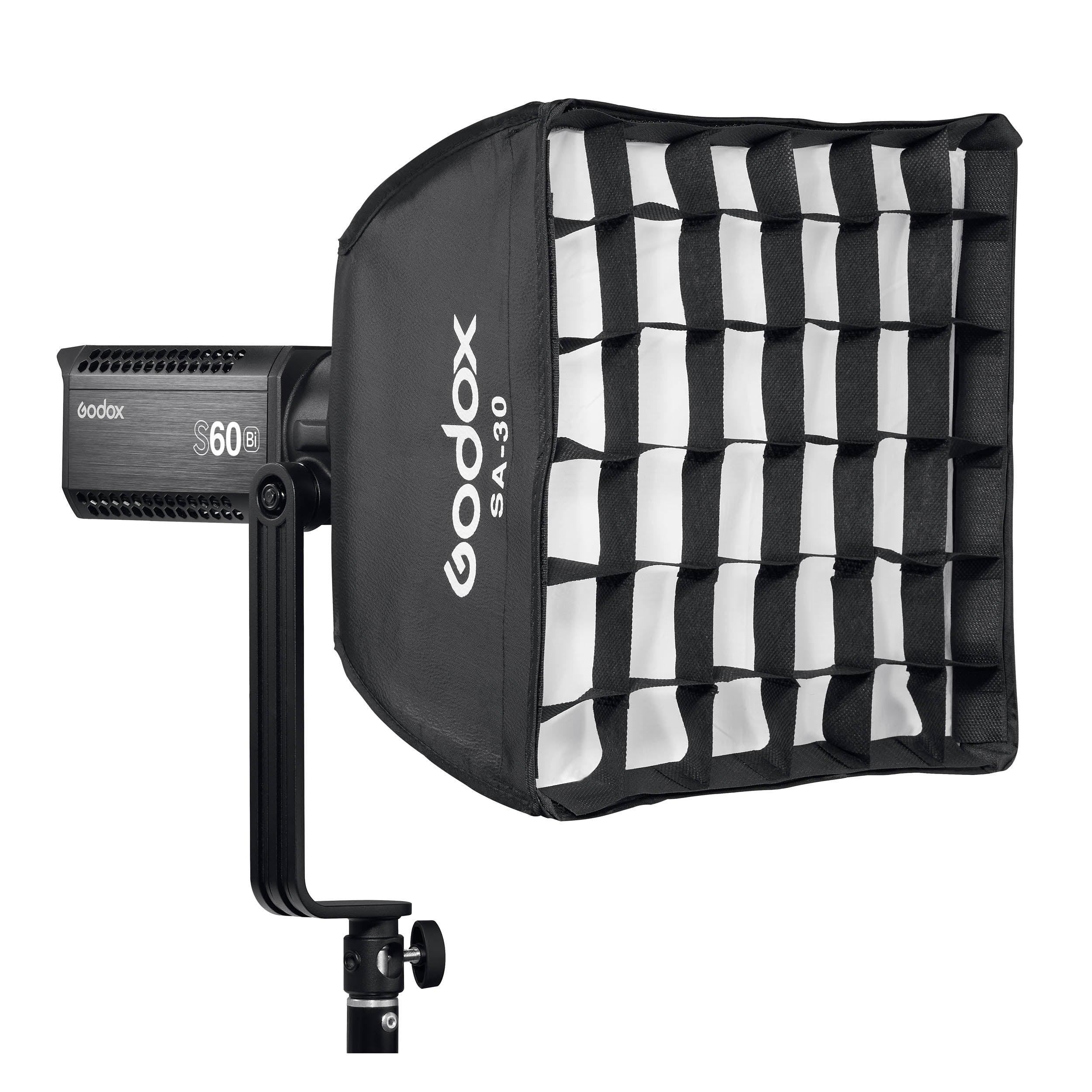 Professional 60W 3-Head LED Video Light Kit - Adjustable Color Temperature, Dimmable & Focusable for Photography, Videography & YouTube Studio Lighting