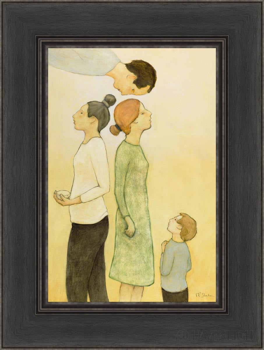 Duet Observed - Romantic Couple Painting by Rick Shorten | Perfect for Valentine's Day Gifts, Anniversary Presents & Home Decor