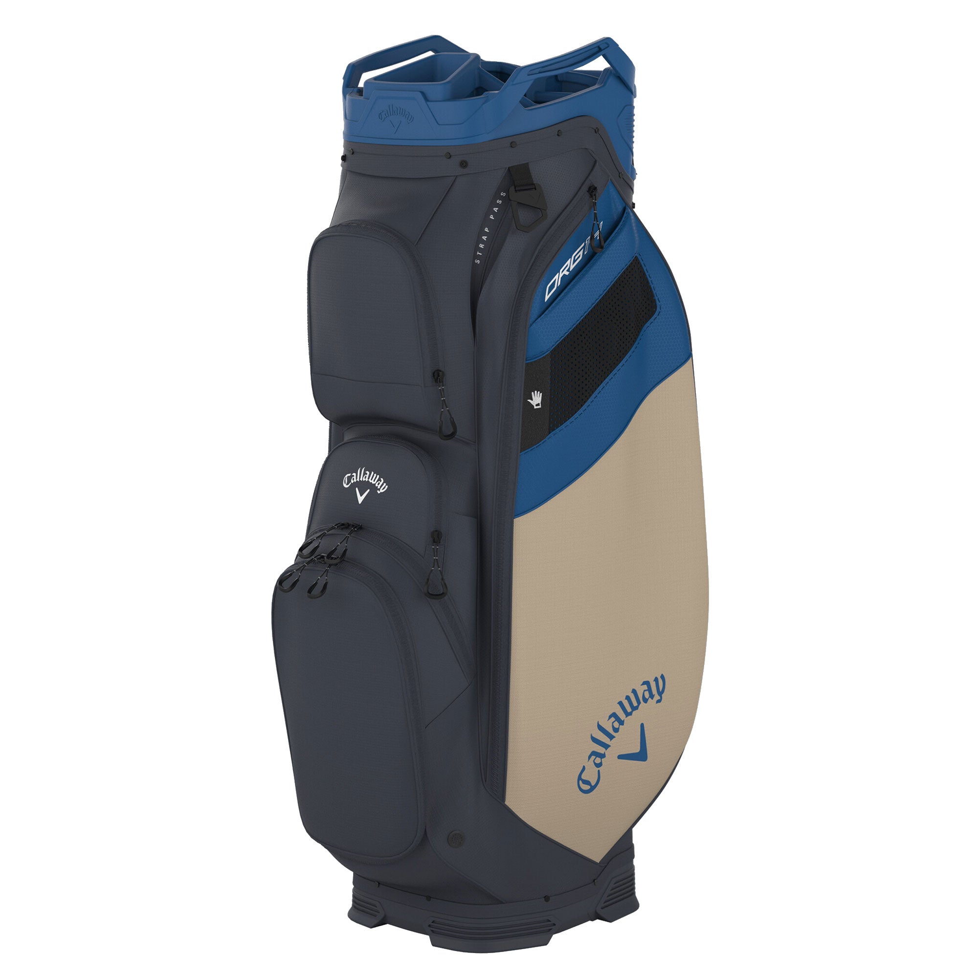 Callaway Org 14 Golf Cart Bag with 14-Way Divider - Lightweight Water-Resistant Golf Stand Bag for Men & Women - Perfect for Golf Course & Driving Range Practice