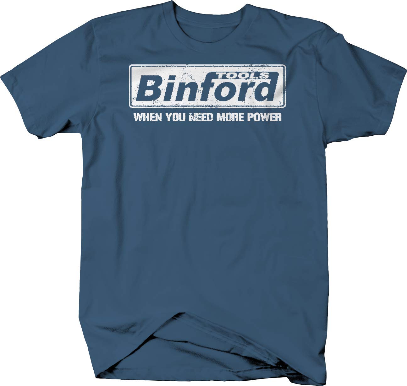 MTX Style Binford Tools More Power T-Shirt for Men - Comfortable Cotton Tee for Work, Casual Wear & DIY Projects
