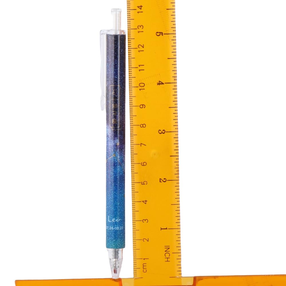 12 Pack Constellation Astrology Zodiac Sign Pens - 0.5mm Fine Point Writing Pens for Journaling, Note Taking & Gift Giving - Perfect for Horoscope Lovers, Students & Office Use