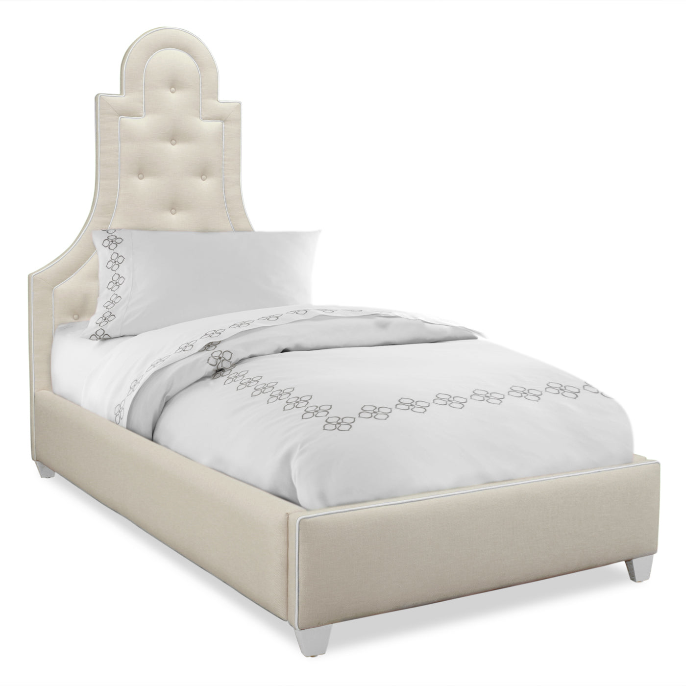 Woodhouse Twin Bed Frame - Solid Wood, Sturdy & Durable - Perfect for Kids, Teens & Guest Rooms - Easy Assembly & Modern Design