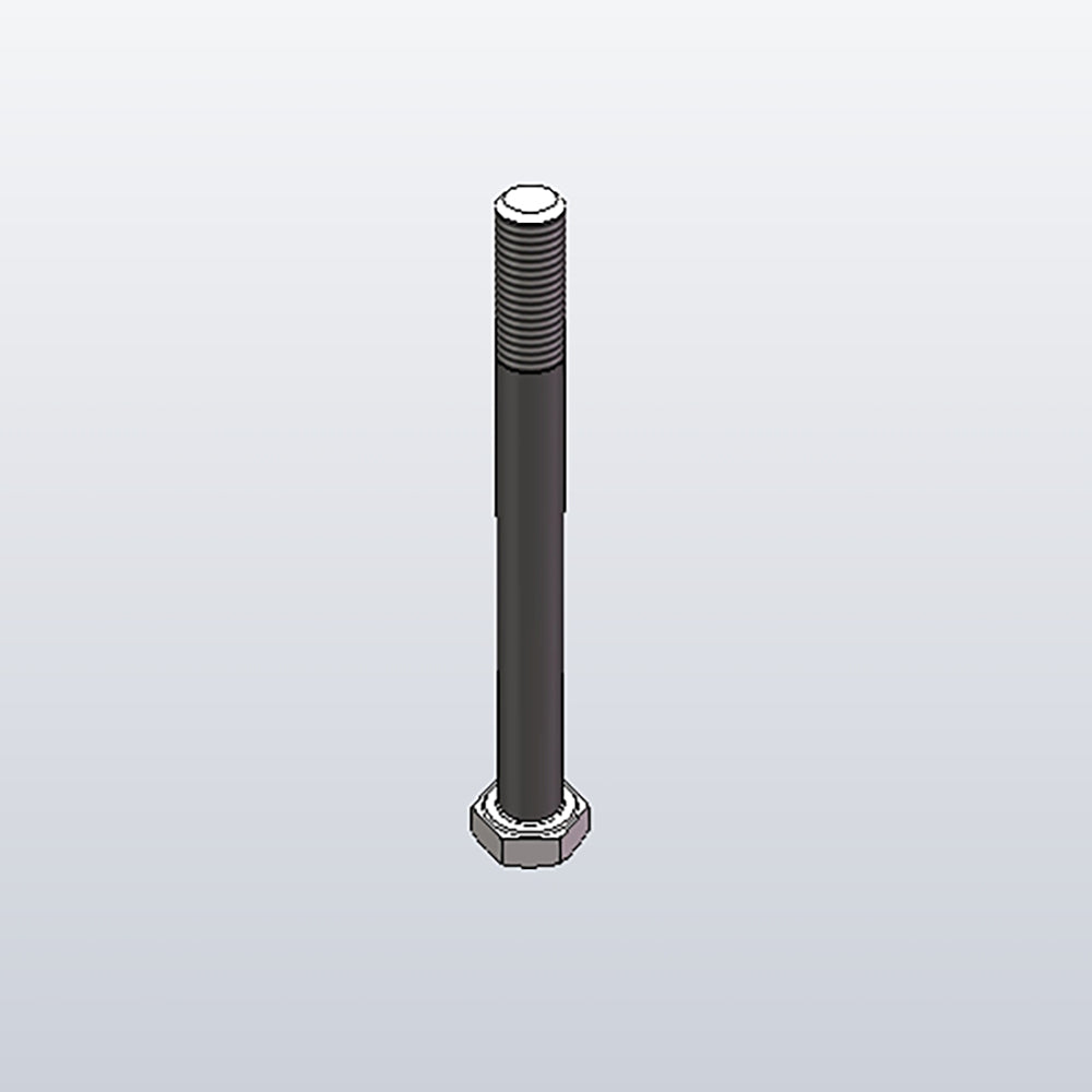 BG1600S M10x90 Hex Bolt - High Strength Steel Construction - Perfect for Automotive, Machinery, and DIY Projects
