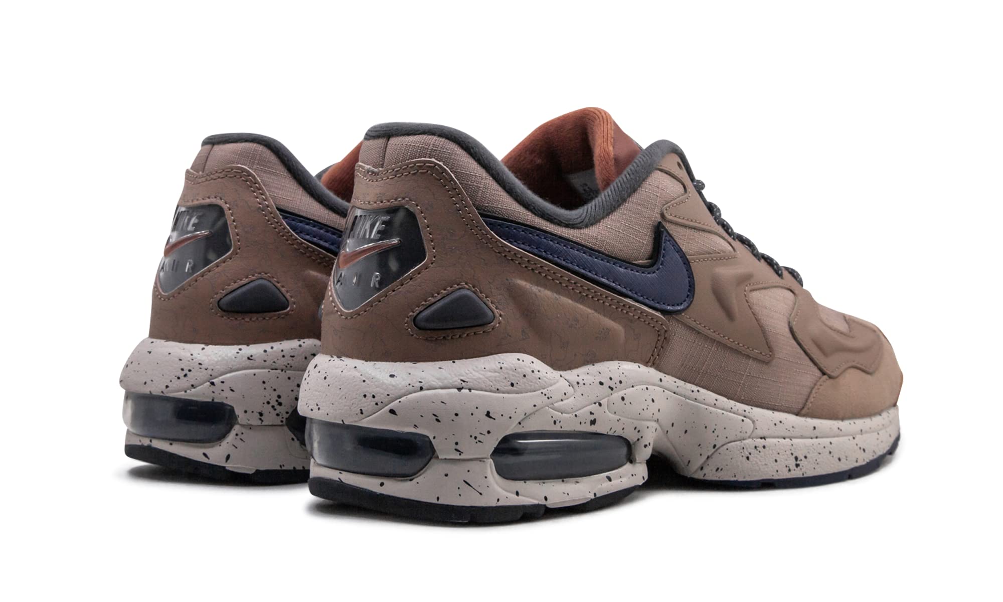 Nike Men's Air Max2 Light LX CJ9997 201 Running Shoes - Size 8 | Comfortable Athletic Sneakers for Jogging, Gym & Casual Wear