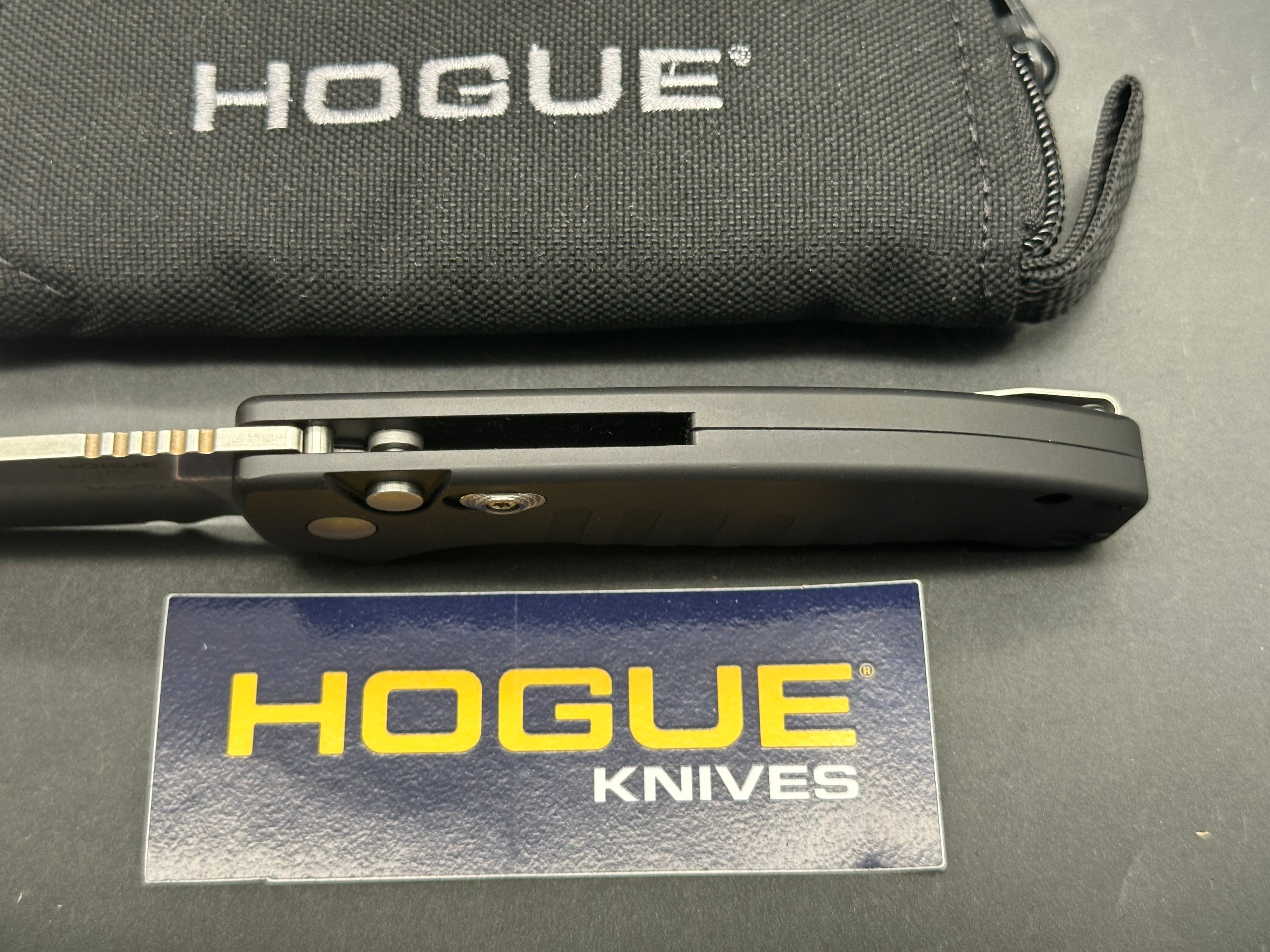 Hogue Ballista Drop Point Automatic Knife - 3.5