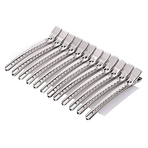 Professional Salon Barber Hair Cutting & Styling Clips - 12-Piece Multi-Color Set for Women & Men (M2) | Perfect for Home Haircuts, Salon Styling & DIY Hairstyles