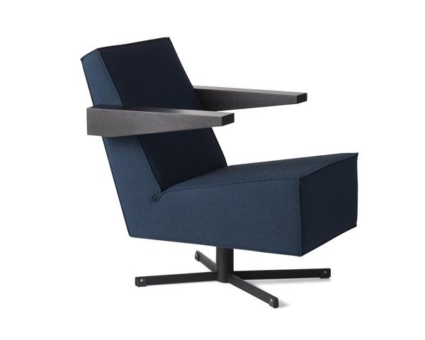 Gerrit Rietveld Press Room Chair by Spectrum - Mid-Century Modern Design for Office, Living Room & Workspace