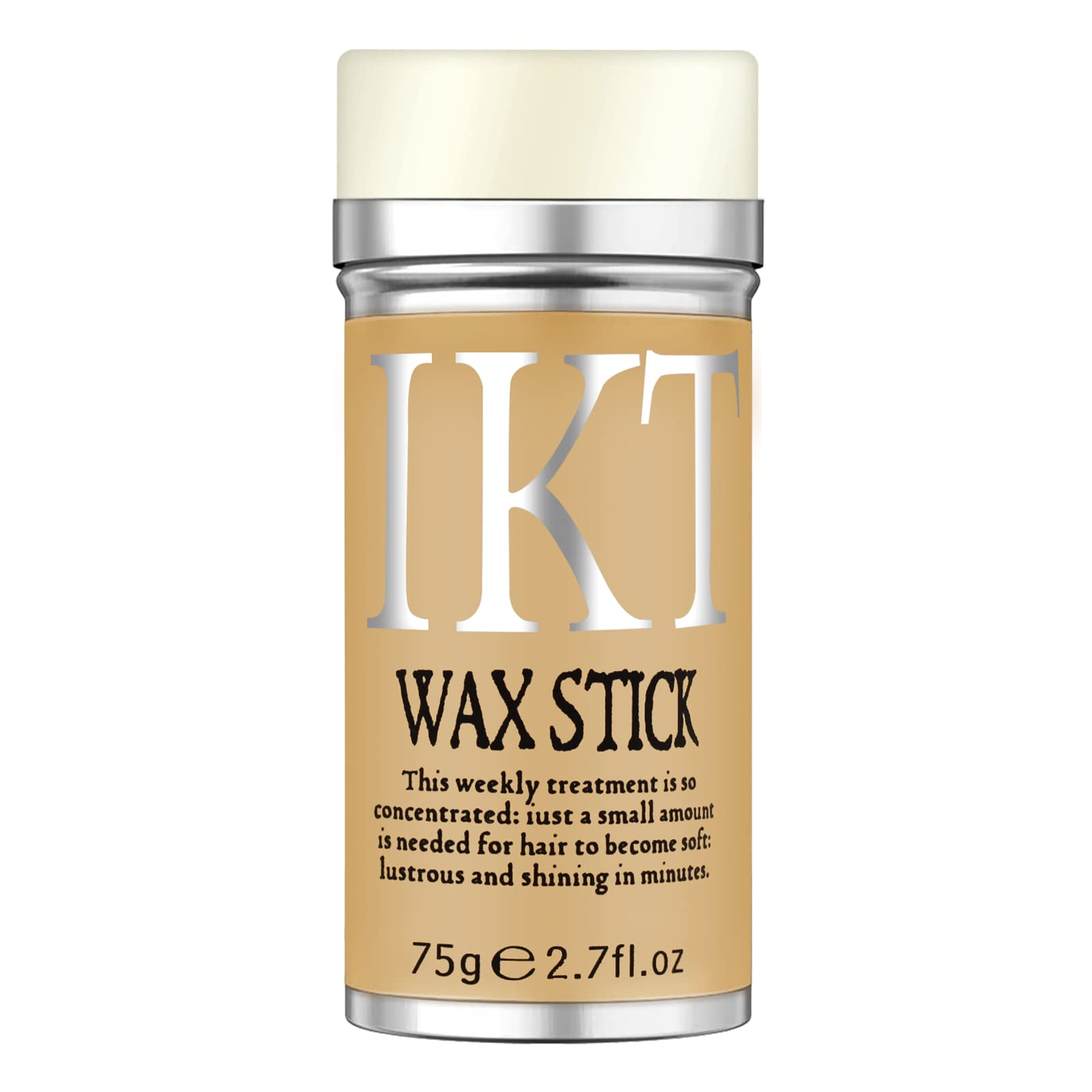 VOLLUCK Hair Wax Stick for Wigs & Edge Control - 2.7Oz Non-Greasy Styling Pomade - Frizz Control & Temporary Hair Styling - Pocket Size for On-The-Go Use - Perfect for Wig Maintenance, Natural Hair Edges & Travel Styling