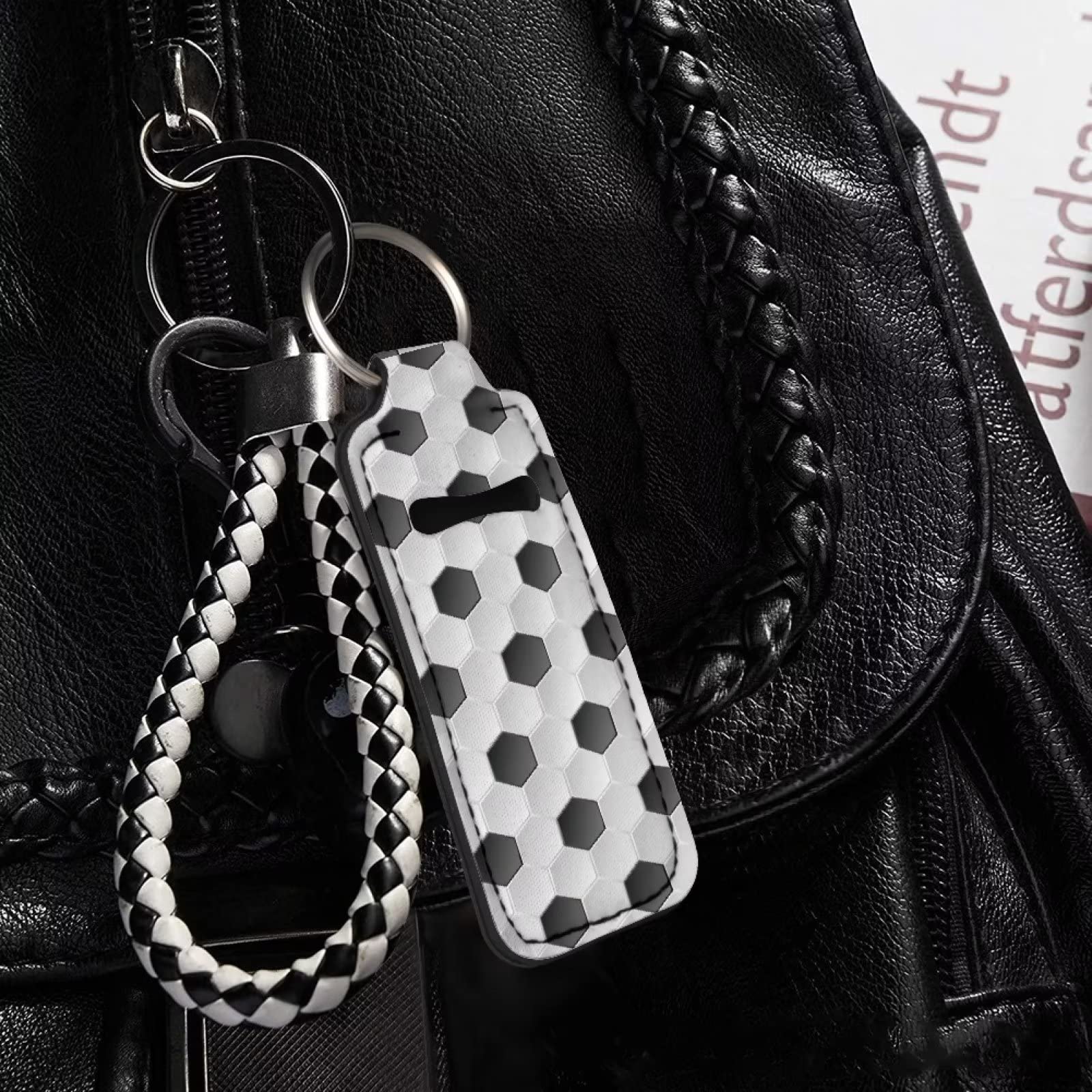 Jeiento Chapstick Holder Keychain - Lip Balm & Lip Gloss Organizer for Women & Girls - Perfect Gift for Travel, Gym & Everyday Use