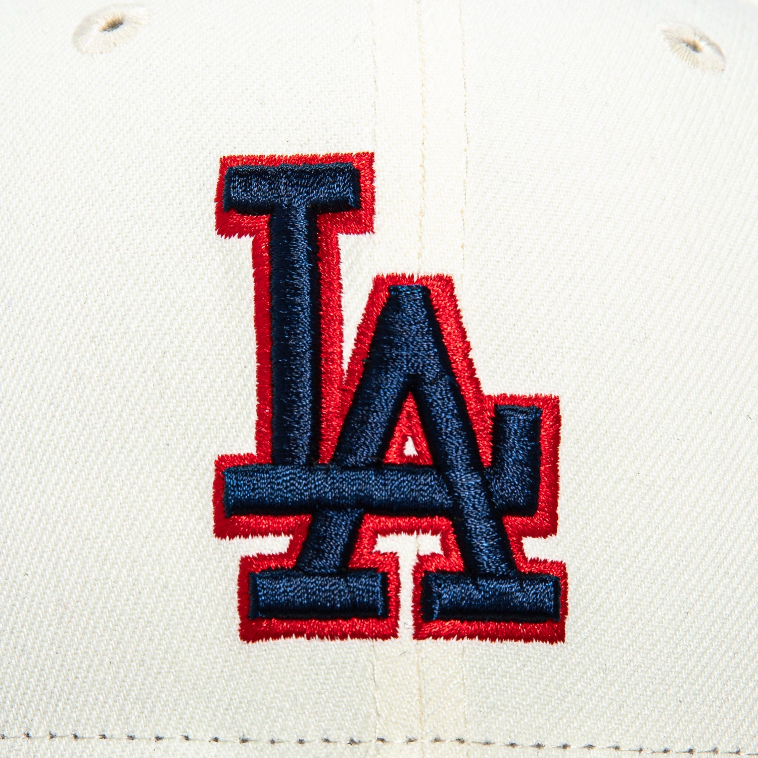 New Era 59Fifty Los Angeles Dodgers Korea Flag Patch Baseball Cap - Adjustable Snapback Hat in White, Navy & Red Colors | Perfect for Baseball Games, Streetwear Fashion & Dodger Fans Collection