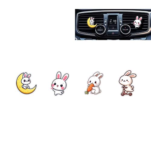 Bunny Rabbit Air Freshener Clips
