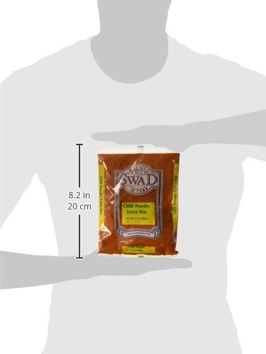 Swad Extra Hot Chilli Powder - 200g | Premium Indian Spice for Cooking, Curry & BBQ | Authentic Flavor for Home Chefs & Food Lovers
