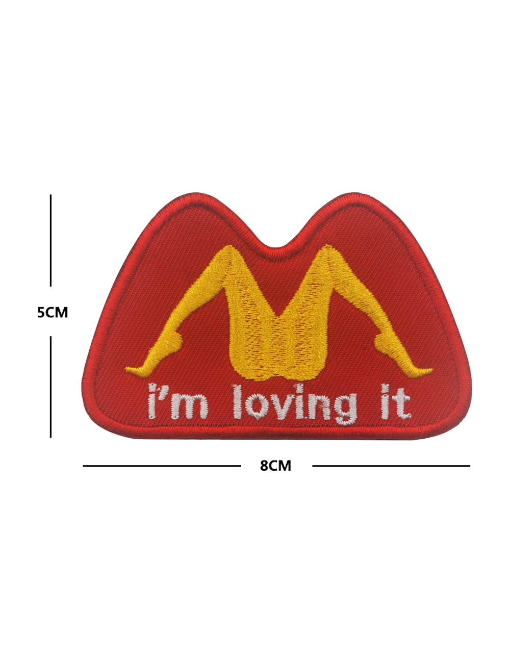 8PCS AliPlus Funny Embroidered Tactical Morale Patches - A-Style Sex Instructor Design Hook and Loop for Military Uniforms, Backpacks, Cosplay & DIY Crafts
