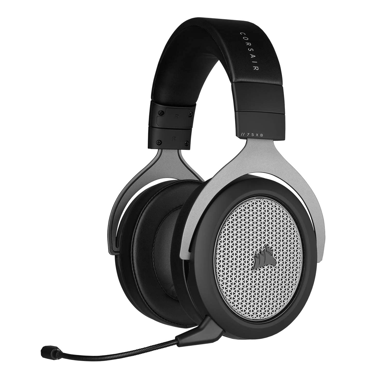 Corsair HS75 XB Wireless Gaming Headset for Xbox Series X, S & One - Black/Silver - Immersive Surround Sound for Competitive Gaming & Streaming