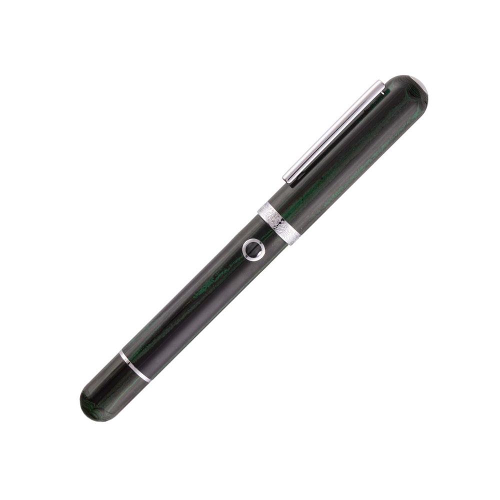 Nahvalur (Narwhal) Nautilus Fountain Pen - Premium Chelonia Green Resin - Perfect for Journaling, Calligraphy & Gift Giving