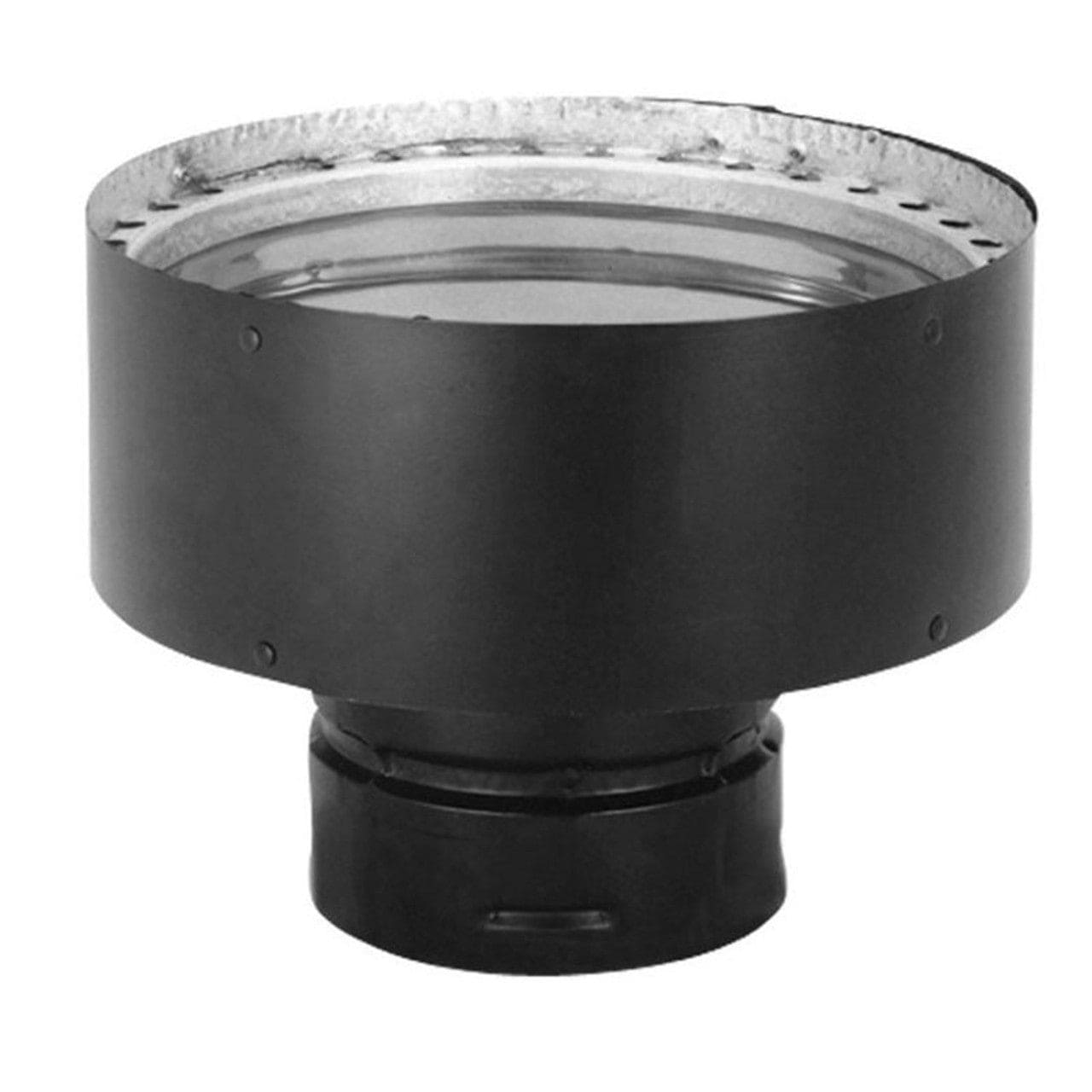 3 Pellet Vent Pro 8 Chimney Adapter - Stainless Steel Flue Pipe Connector for Wood Pellet Stoves | Perfect for Home Heating & Fireplace Installation (3PVP x8)
