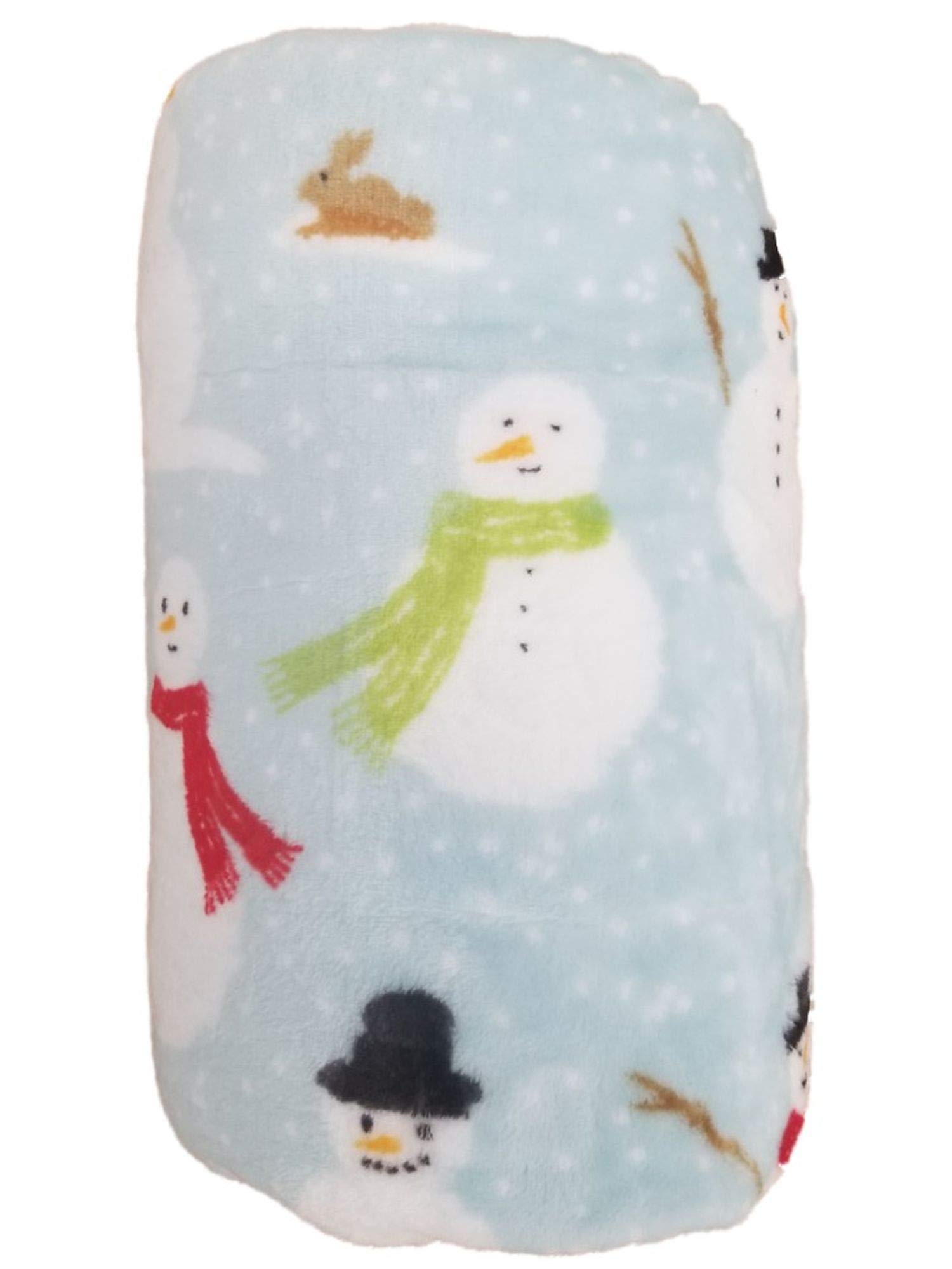 Snowmen The Big One Oversized Plush Throw Blanket - 5ft x 6ft Ultra Soft Micro-Fleece for Couch, Bed, Sofa - Perfect for Winter Snuggling, Home Decor & Gift Giving