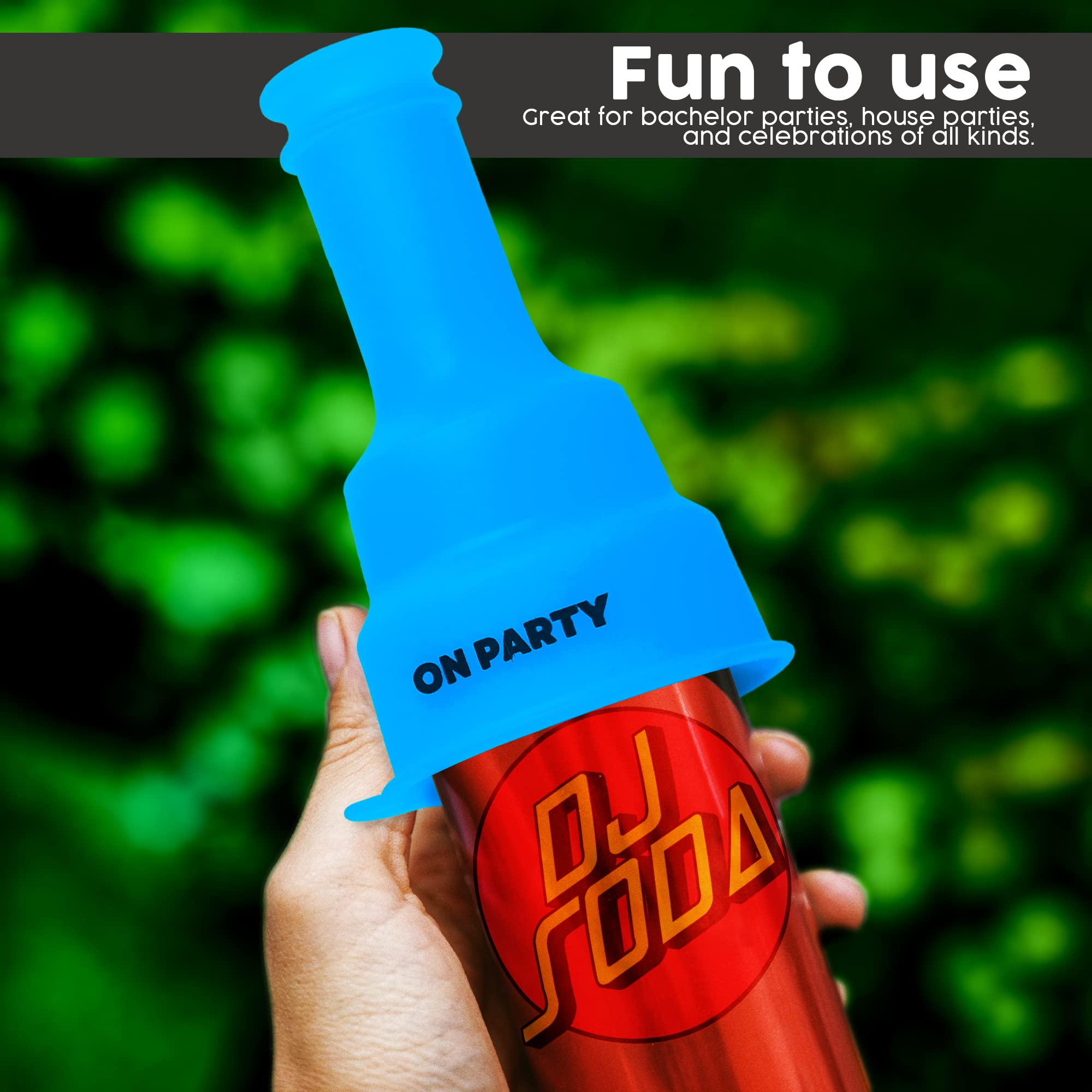 Portable Beer Bong Funnel - Ultimate Shotgunning & Chugging Tool for Parties, Tailgates & College Events - Fast & Easy Beer Drinking Accessory