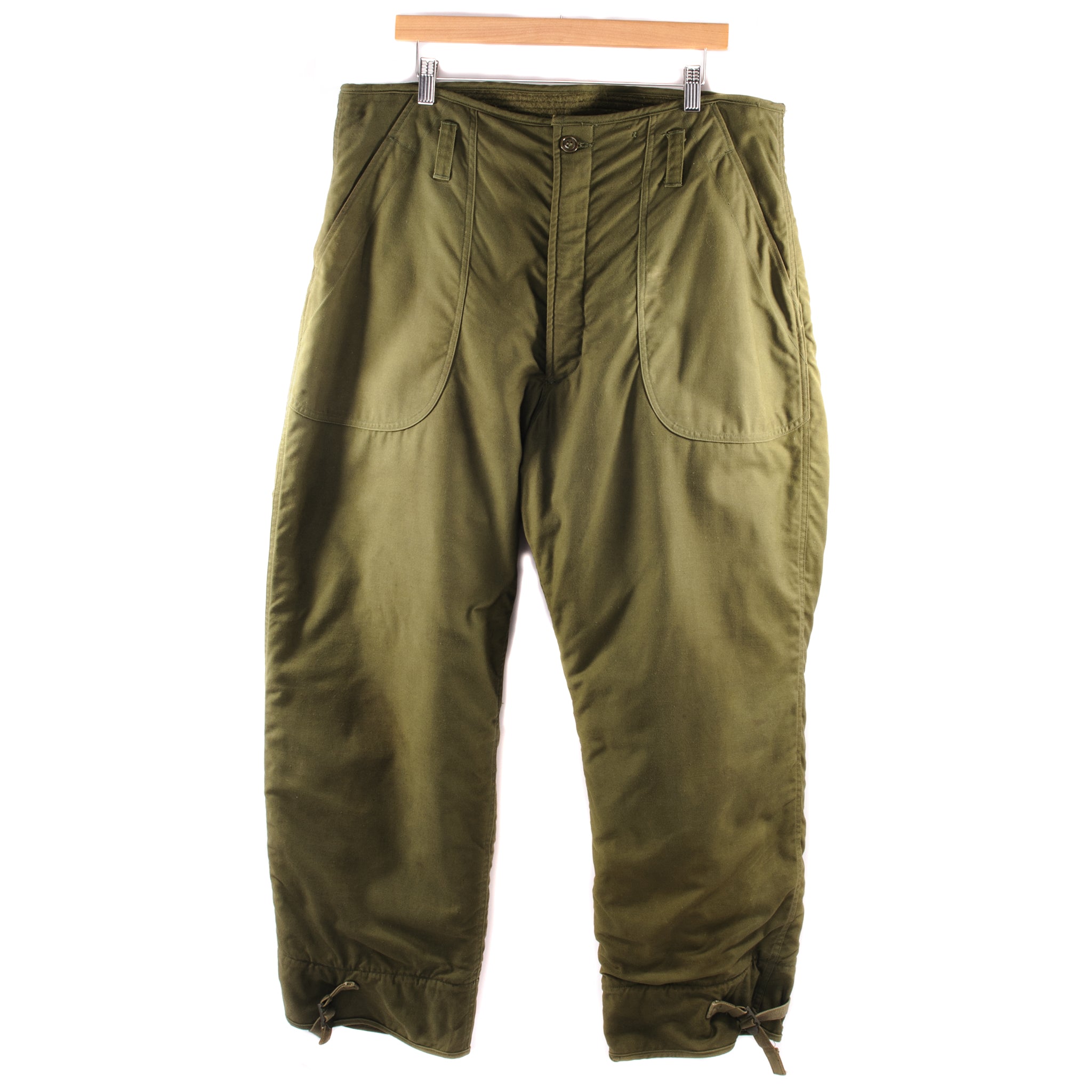 Vintage US Army Cold Weather Field Trousers Pants 1978 - Size W38 L28 - Military Surplus Outdoor Hiking Camping Gear