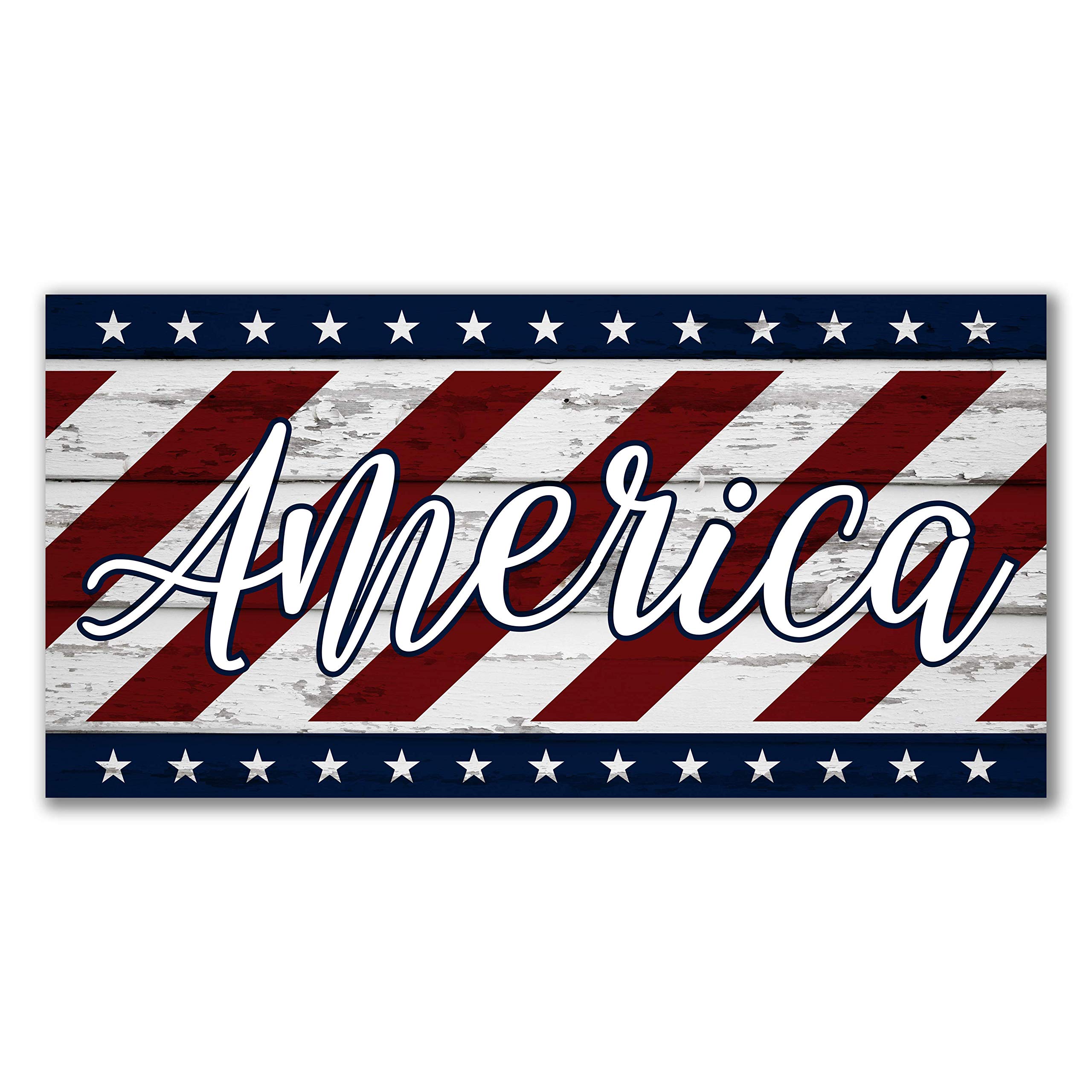 Rustic Wood Wall Sign 9x18 - Farmhouse Home Decor - Perfect for Living Room, Bedroom & Entryway