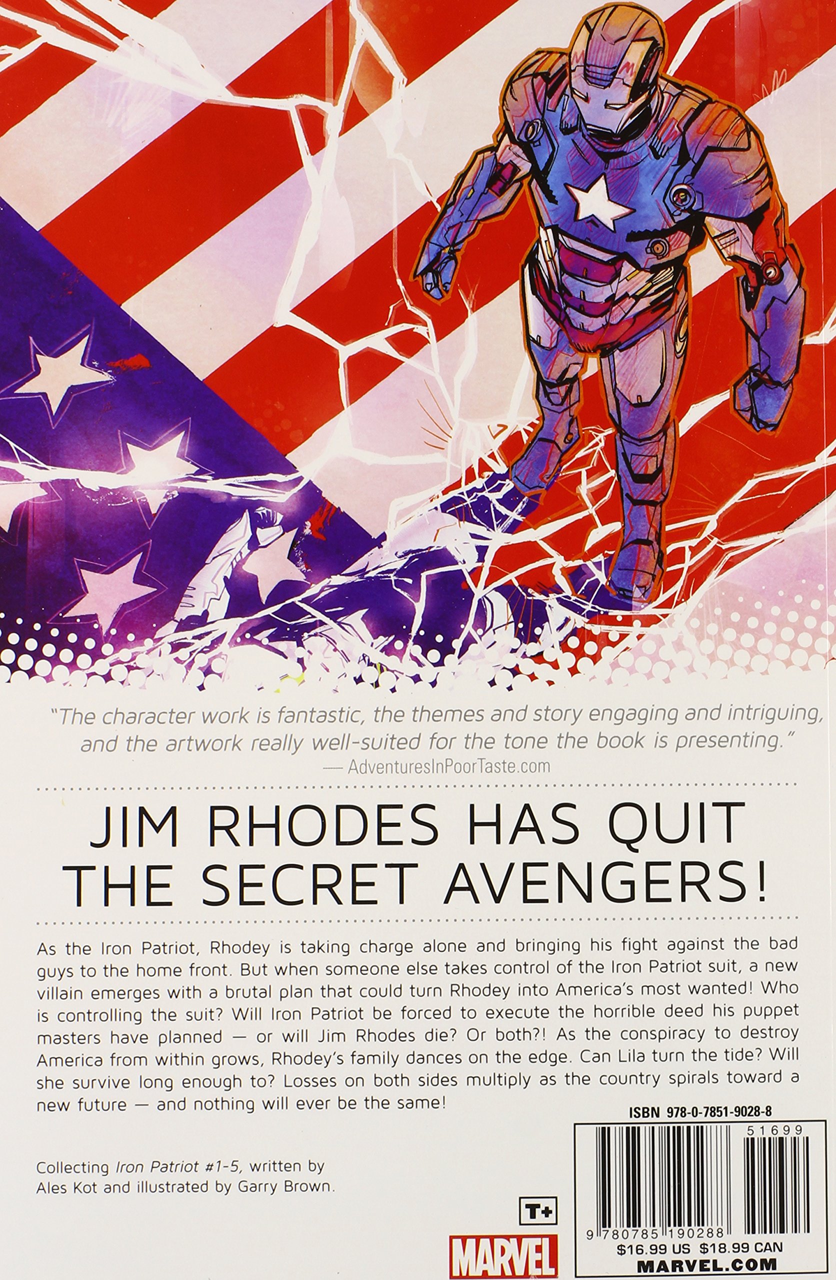 Iron Patriot Action Figure - Unbreakable Collectible for Marvel Fans | Perfect for Display, Gifts & Comic Conventions