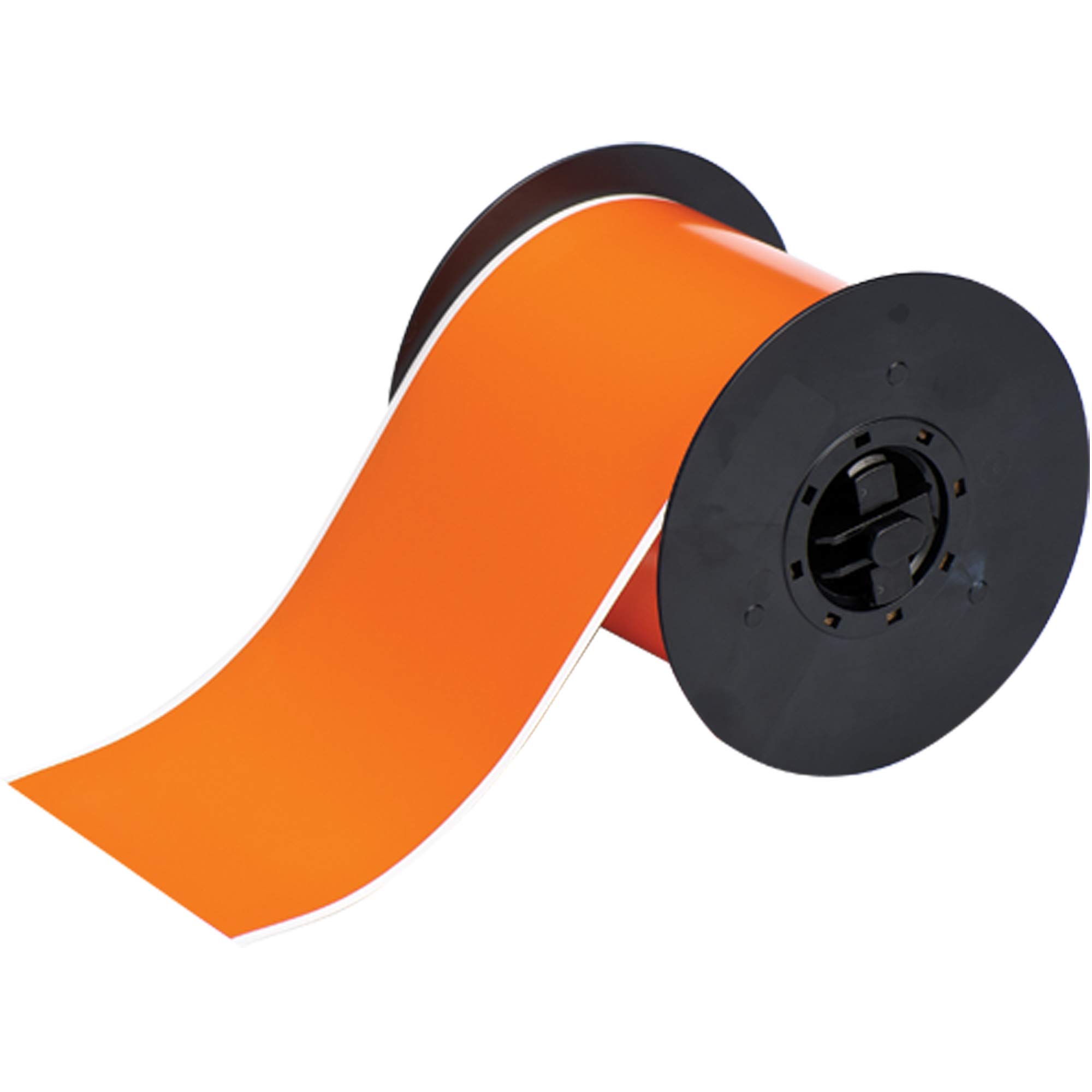 Brady B30C-4000-595-OR High Visibility Orange Vinyl Tape - Indoor/Outdoor Waterproof Adhesive Tape for Electrical Marking, Safety Warning & Hazard Identification - Ideal for Construction, Industrial & Warehouse Use