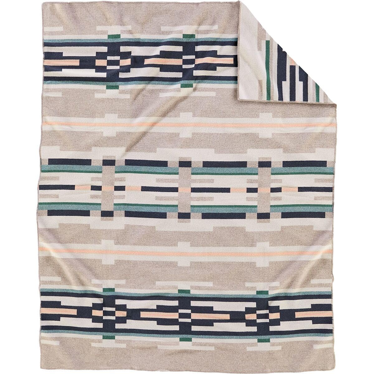PENDLETON Contemporary Napped Sandhills Blanket - Soft & Cozy One Size Throw for Couch, Bed & Travel - Perfect for Home Decor, Camping & Gifts