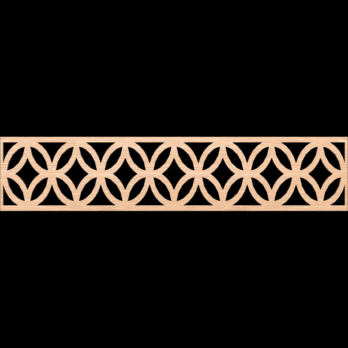 Crosby Fretwork Moulding - Decorative Wood Trim for Home & Furniture DIY Projects | Perfect for Wall Paneling, Cabinets, and Interior Design