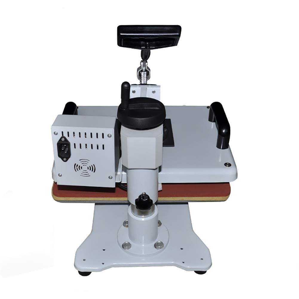 XINDONG 11.5x15 Inch 5-in-1 Heat Press Machine for T-Shirt, Mug & Hat Sublimation - Digital Industrial Quality Heat Transfer Printing Equipment - Perfect for DIY Crafts, Custom Apparel & Small Business T-Shirt Printing