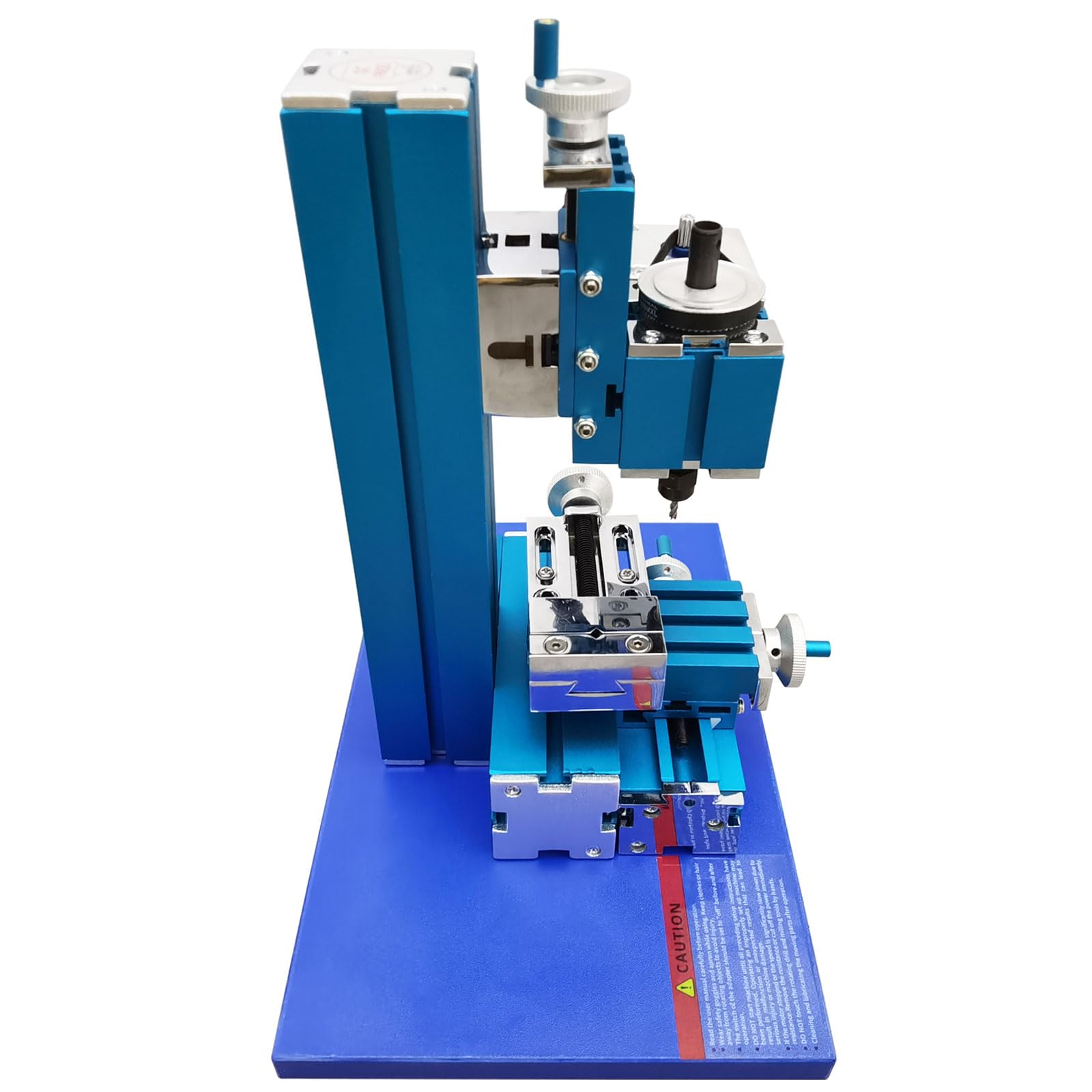 24W Mini Metal Drilling & Milling Machine - 100V-240V Variable Speed, Precision DIY Lathe for Wood, Plastic & Soft Metal - Perfect for Home Workshops, Jewelry Making & Small Craft Projects