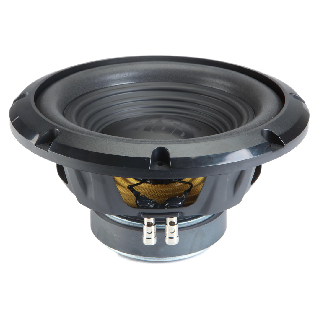 Alpine W10S4 Bass Series 10-Inch Subwoofer - Single 4 Ohm Voice Coil, 750W RMS Power - Perfect for Car Audio Systems & Home Theater Bass Enhancement