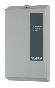 Valcom One-Zone Talkback Intercom System - School & Office Communication Solution for Classrooms, Security Stations & Business Environments